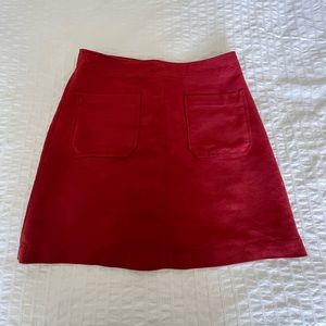 Women’s Sanctuary Faux Suede Skirt
